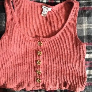 Forever 21 Pink cropped Tank